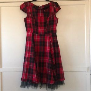 NWT Hearts and Roses London Fit and Flare Vintage style dress